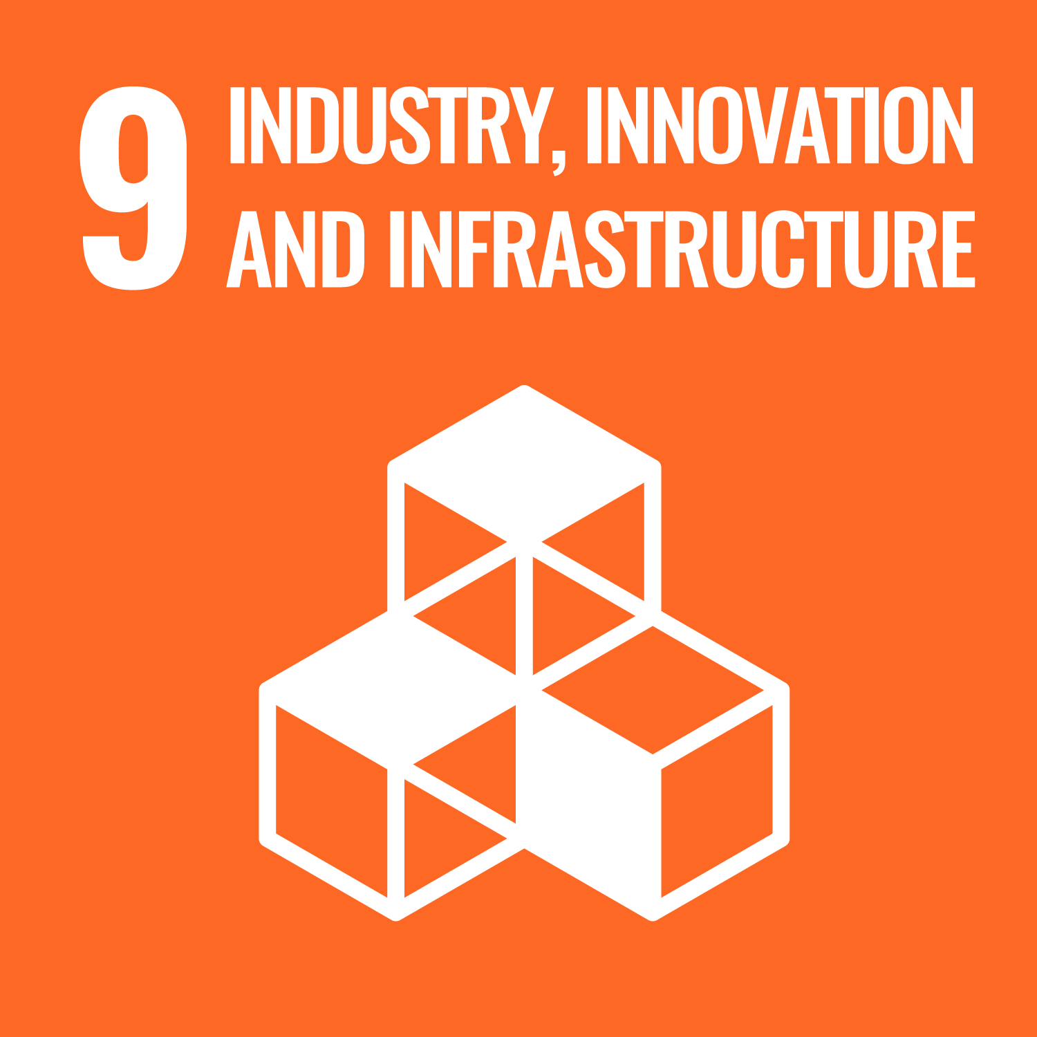 UN Sustainability Goal Icon #9